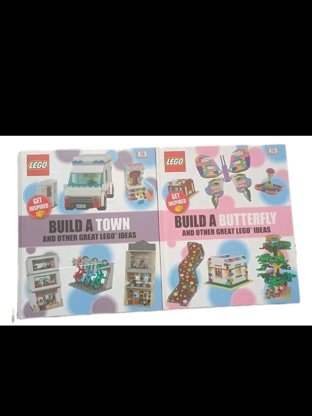 Lego Build a Butterfly and Other Great Ideas - Pink and Multicolor Cover